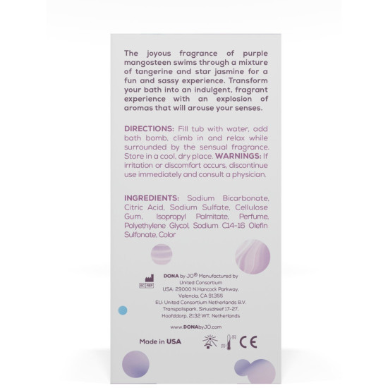 Набор бомбочек для ванны Dona Bath Bomb Sassy Tropical Tease, 140 g