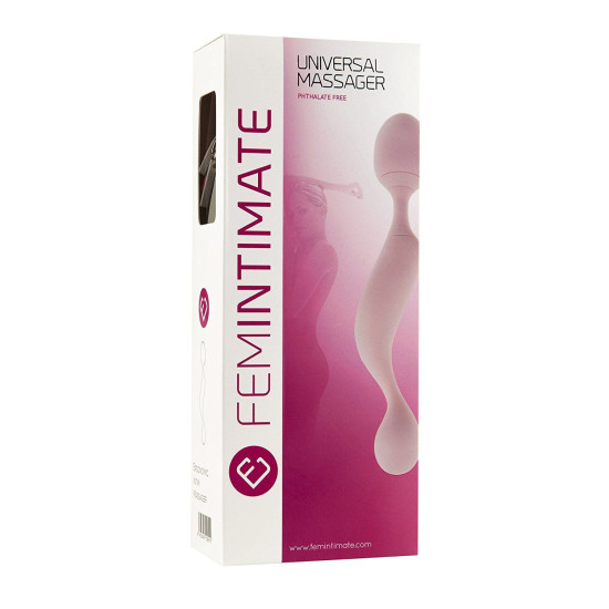 Мини вибромассажер в форме микрофона с чехлом для хранения, Femintimate Universal Massager