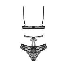 Комплект білизни Obsessive Blomentis 2-Pcs Set, XL/2XL