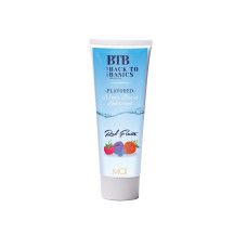 Інтимна змазка з ароматом червоних фруктів на водній основі BTB Flavored Red Fruits, 75 ml