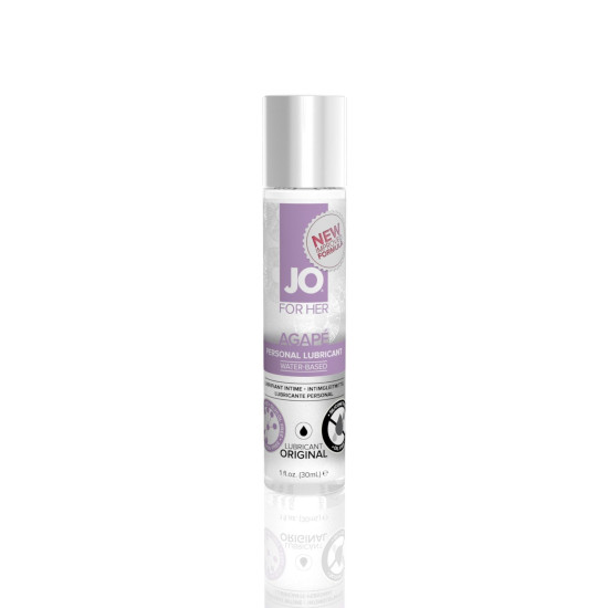 Лубрикант на водній основі без гліцерину, гліколю та парабенів JO AGAPE ORIGINAL, 30 ml