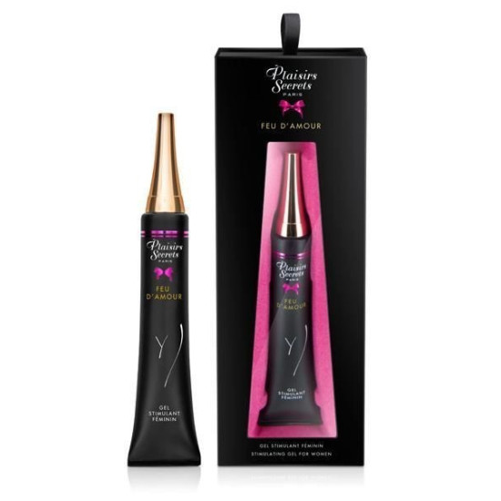 Разогревающий стимулирующий гель для клитора Plaisirs Secrets Feu Damour, 30 ml