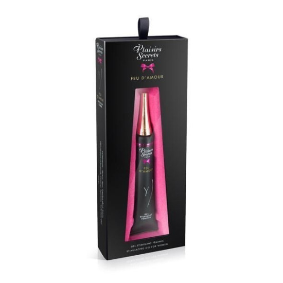 Разогревающий стимулирующий гель для клитора Plaisirs Secrets Feu Damour, 30 ml