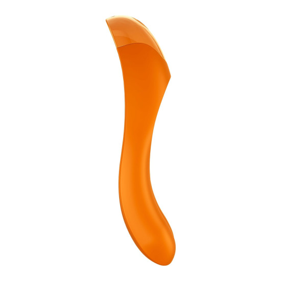 Вибратор на палец, оранжевый Satisfyer Candy Cane Orange