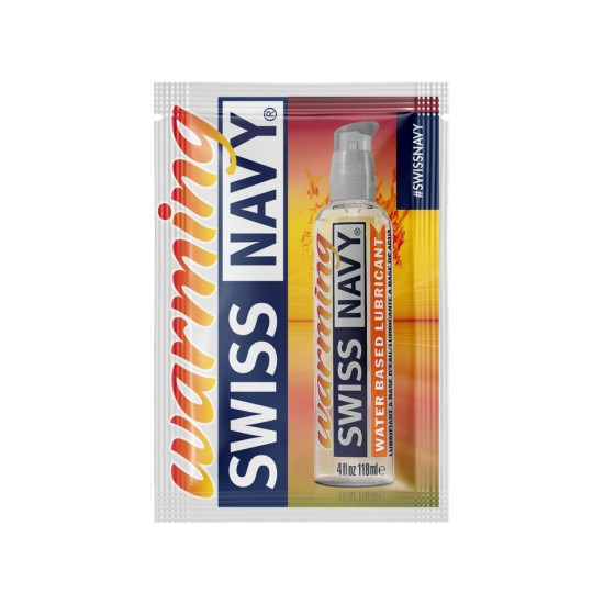 Пробник лубриканта с разогревающим эффектом Swiss Navy Warming, 5 ml