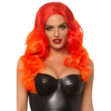Довга руда перука омбре з локонами, 61 см Leg Avenue Ombre Long Wavy Wig