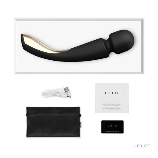 Вибромассажер, черный LELO Smart Wand 2 Medium Black