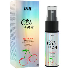 Збуджуючий спрей для клітора з розігрівальним ефектом Intt Clit Me On Red Fruits Tingling & Warming Effect, 12 ml