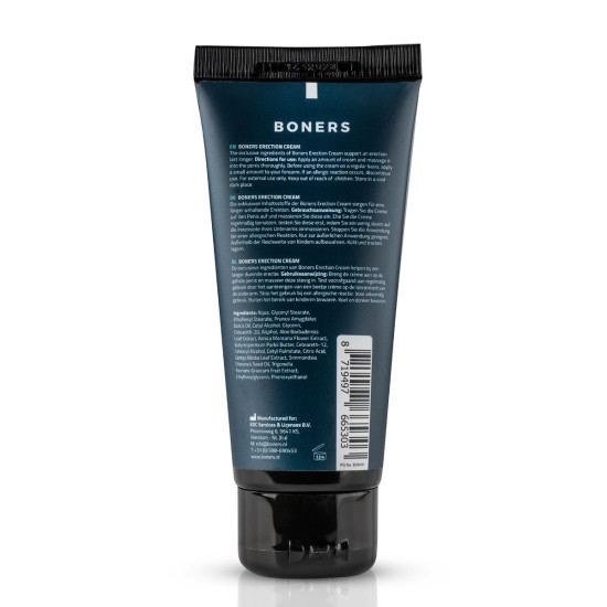 Крем для улучшения эрекции Boners Erection Cream, 100 ml