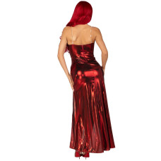 Эротическое платье с юбкой Leg Avenue Shimmer Bodysuit with Skirt, S
