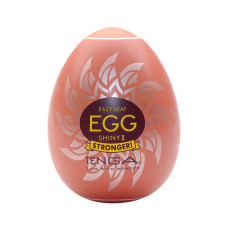 Мастурбатор-яйцо из плотного TPE и пробник лубриканта 5 ml Tenga Egg Shiny II
