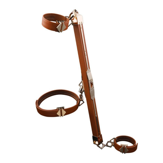 Фиксатор-распорка, коричневый Lockink Adjustable Spreader Bar Set Brown