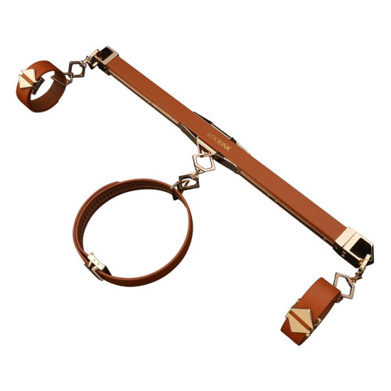 Фиксатор-распорка, коричневый Lockink Adjustable Spreader Bar Set Brown