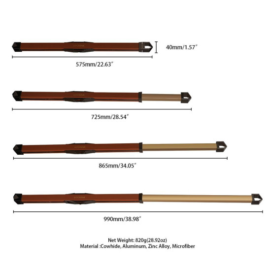 Фиксатор-распорка, коричневый Lockink Adjustable Spreader Bar Set Brown