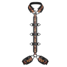 БДСМ-набор «Цветущий змей», 12 предметов Lockink The Flowering Serpent Bondage Set 12pcs