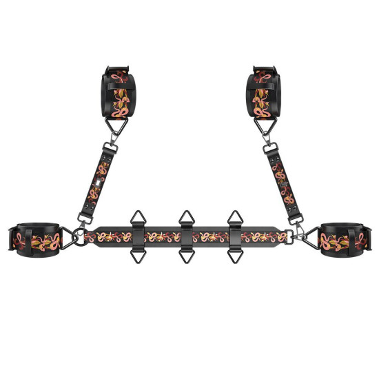 БДСМ-набор «Цветущий змей», 12 предметов Lockink The Flowering Serpent Bondage Set 12pcs