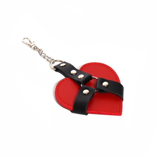 Брелок на карабине для ключей, красный Art of Sex Chained Heart