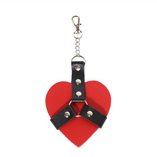 Брелок на карабине для ключей, красный Art of Sex Chained Heart