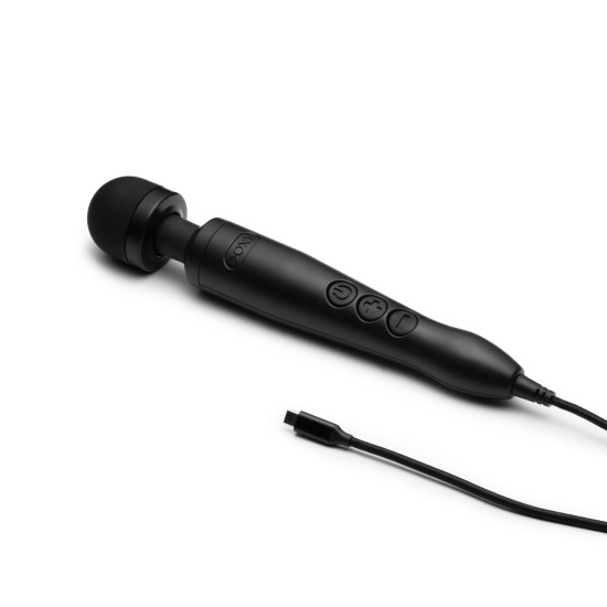 Вібромасажер, чорний матовий Doxy3 USB-C Massager Matte Blac