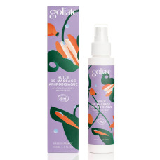 Органічна масажна олія із зігріваючим ефектом Goliate Huile De Massage Aphrodisiaque, 100 ml