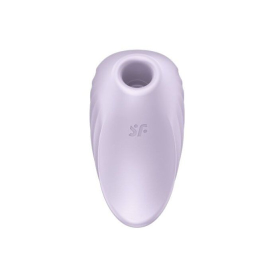 Вакуумный клиторальный стимулятор с вибрацией, фиолетовый Satisfyer Pearl Diver Violet