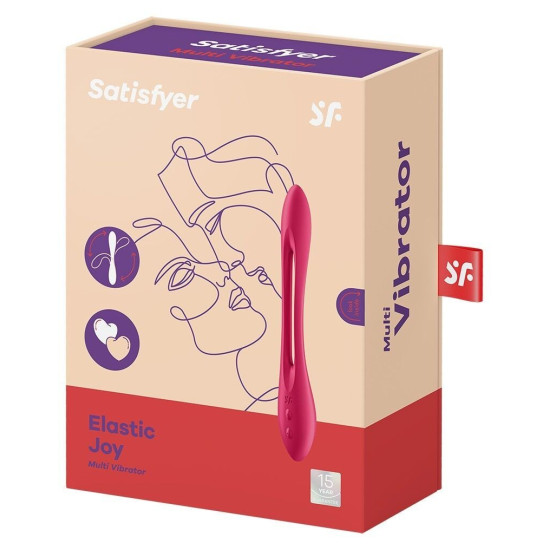 Вибратор, красный Satisfyer Elastic Joy Red