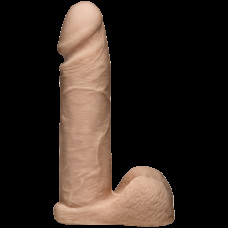 Фалоімітатор, довжина 20.3 см, білий Doc Johnson Vac-U-Lock - 8 Inch ULTRASKYN Cock White (пом'ята упаковка)