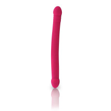 Двухсторонний фаллоимитатор малинового цвета, длина 42 см, диаметр 4 см Dorcel Real Double Do Magenta