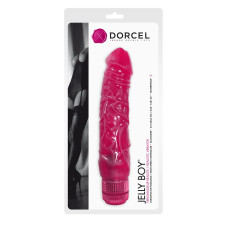 Фалоімітатор-вібратор з TPE, довжина 22 см, діаметр 4,2 см Dorcel Jelly Boy
