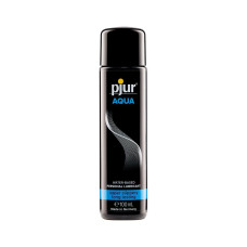 Лубрикант на водной основе с эффектом бархатистой кожи Pjur Aqua, 100 ml