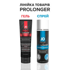Спрей-пролонгатор для чоловіків з бензокаїном JO Prolonger Spray with Benzocaine, 60 ml