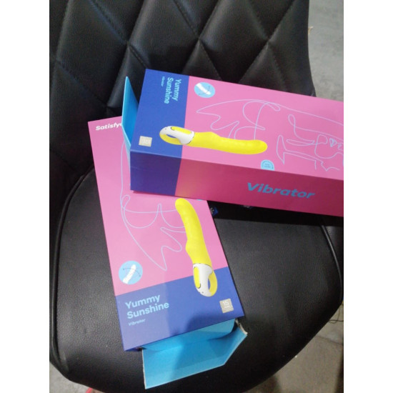 Потужний вібратор Satisfyer Vibes Yummy Sunshine (пом'ята упаковка)