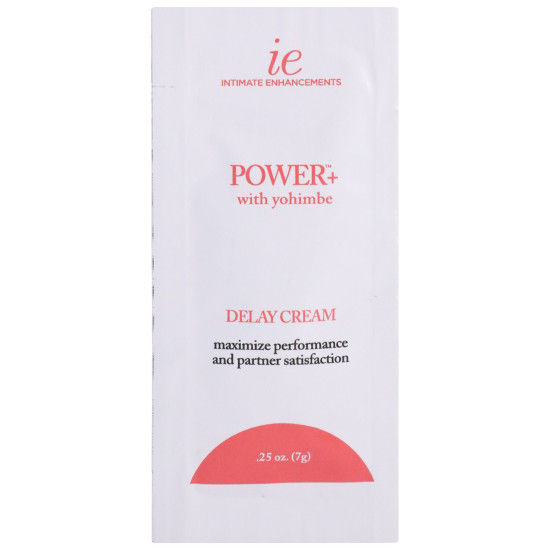 Пробник потужного пролонгатора для чоловіків Doc Johnson Power+ Delay Cream For Men, 7 ml