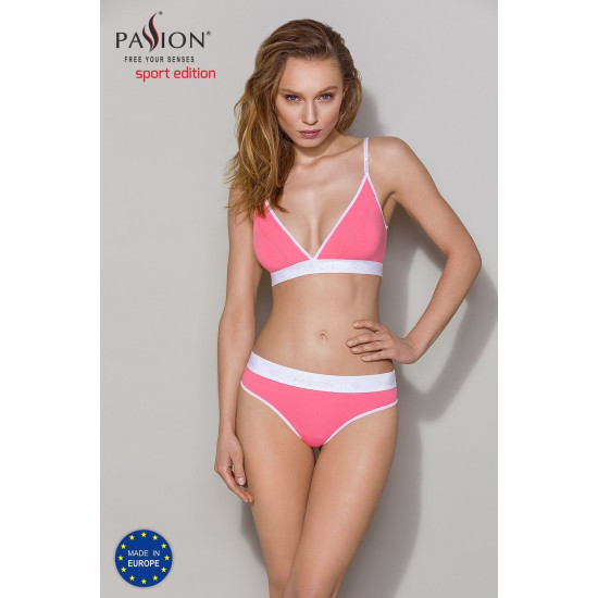 Спортивні трусики-стрінги, рожеві Passion PS007 Panties Pink, L