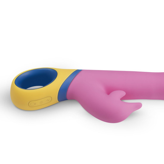 Вібратор-кролик із ротацією PMV20 Copy Dolphin Vibrator