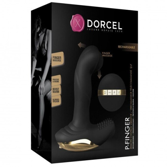 Массажер простаты и вагины с эффектом «массажа пальцем» Dorcel P-Finger