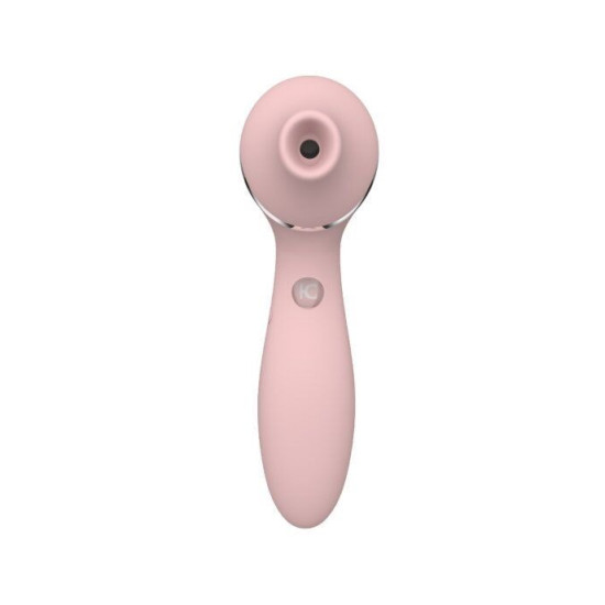 Вакуумный вибратор, розовый KisToy Polly Plus Pink