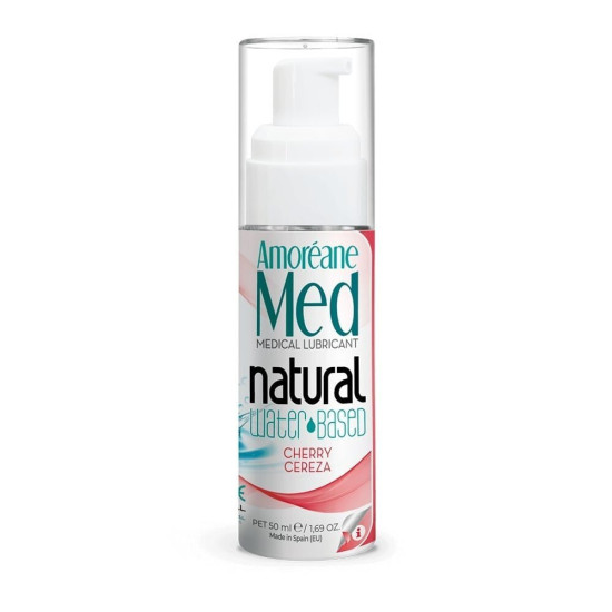 Вишневый лубрикант с экстрактом фитопланктона Amoreane Cherry, 50 ml