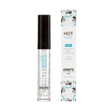 Збуджуючий блиск для губ з ефектом холод-тепло Exsens Coconut Hot Kiss, 7 ml