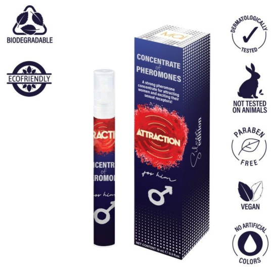 Феромони для жінок CONCENTRATED PHEROMONES FOR HIM ATTRACTION, 10 мл
