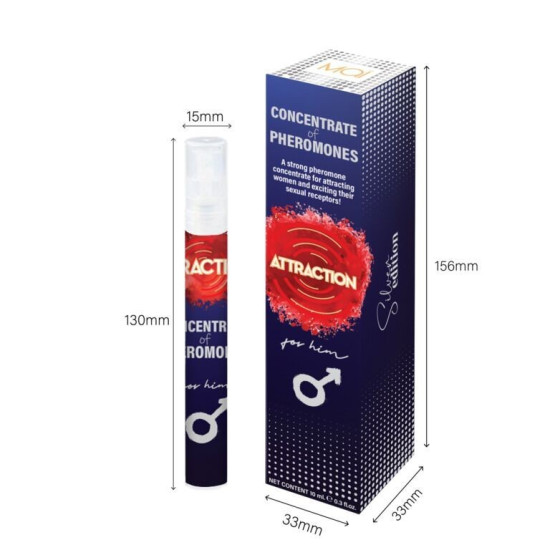 Феромони для жінок CONCENTRATED PHEROMONES FOR HIM ATTRACTION, 10 мл