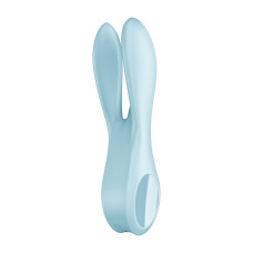 Клиторальный вибратор, голубой Satisfyer Threesome 1 Light Blue