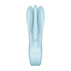 Клиторальный вибратор, голубой Satisfyer Threesome 1 Light Blue
