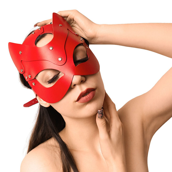 Маска кошки, красная Art of Sex Cat Mask