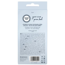 Презервативы для пениса длиной 14,7–15,7 см, 10 шт Mister Size - pure feel 69