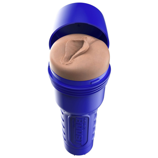 Мастурбатор-вагіна з плаваючими кільцями Turbo Tech Fleshlight Boost Boost Bang Light Medium Flesh