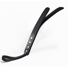 Двухслойный паддл, черный Feral Feelings Leather Mini Paddle Black