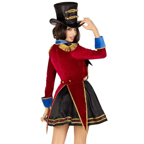 Костюм циркачки (платье и шляпа) Leg Avenue Classic Ringmaster Costume, M
