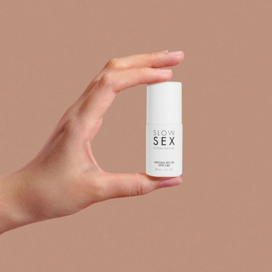 Масло для возбуждения с CBD Bijoux Indiscrets Slow Sex Arousal Sex Oil CBD, 30 ml