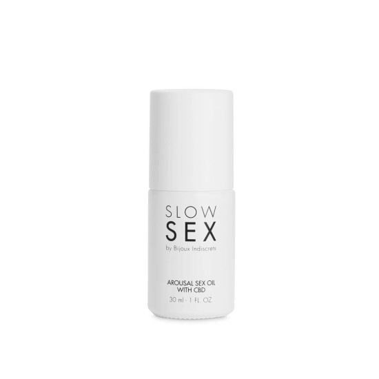 Масло для возбуждения с CBD Bijoux Indiscrets Slow Sex Arousal Sex Oil CBD, 30 ml